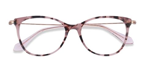 Idylle - Cat Eye Pink Tortoise Frame Glasses For Women | EyeBuyDirect