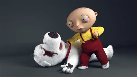 ArtStation - Family Guy, Stewie Griffin, Brian Griffin