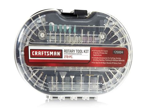 Craftsman 278-Piece Rotary Tool Accessory Kit