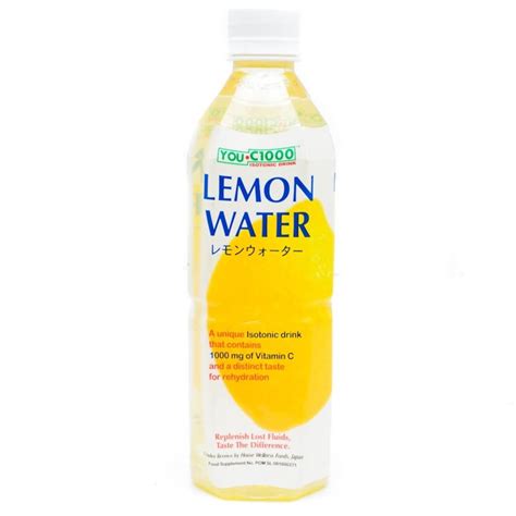 You C1000 Isotonic Drink Lemon Water Botol 500ml | Shopee Indonesia