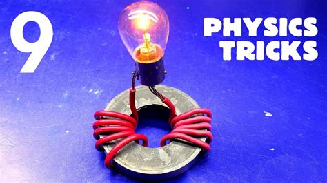 9 Awesome Physics Tricks || Easy Science Experiments At Home - YouTube