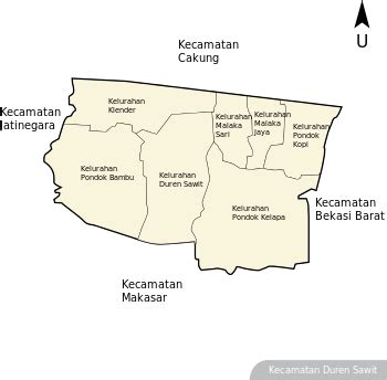 Kode Pos Kecamatan Duren Sawit - Kode Pos Indonesia