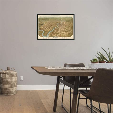 1905 Spokane Washington Map Vintage Spokane Wall Art Old - Etsy