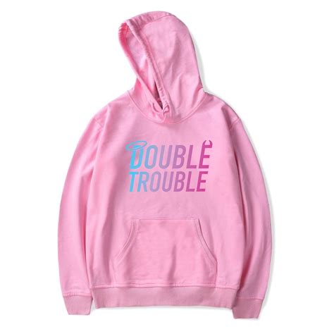 Stokes Twins Double Trouble Merch Hoodie Man/Woman Hip Hop Hoodies Fans ...