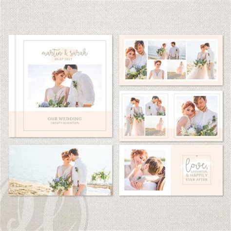 Buy Wedding Album Template for Photographers, Wedding Album Design ...