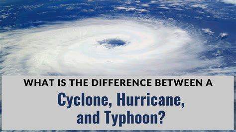 What Is The Difference Between A Cyclone, Hurricane, And Typhoon?