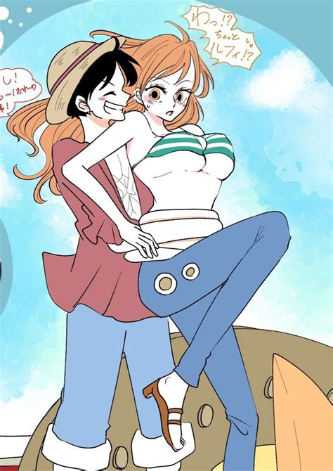 Pin de David Romero em Luffy x Nami em 2021 | Casais bonitos de anime ...