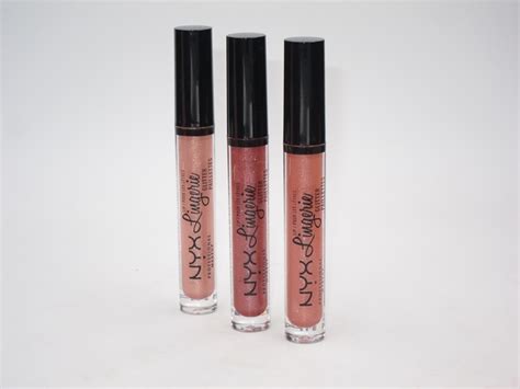 NYX Lip Lingerie Glitter Review & Swatches – Musings of a Muse