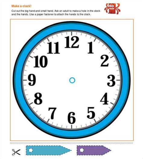 21+ Printable Clock Templates - PDF, DOC