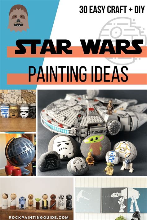 35 Easy Star Wars Painting Ideas for Crafts and Home Décor in 2021 ...