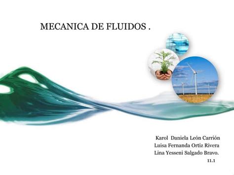 Mecanica de fluidos | PPT