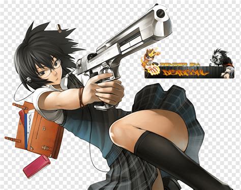 Black Haired Anime Boy With Gun The craze for anime is rapidly leveling ...