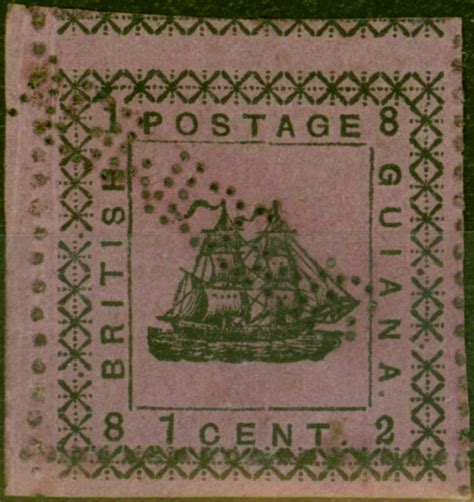 British Guiana 1882 1c Magenta SG162 Fine Mtd Mint | Empire Philatelists