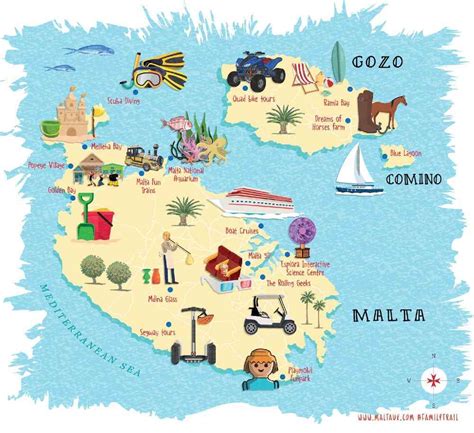 Malta: interactive map for family fun in Malta this summer - Family ...