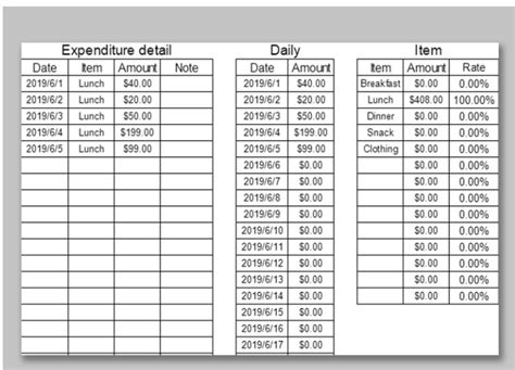 Excel Accounts Template