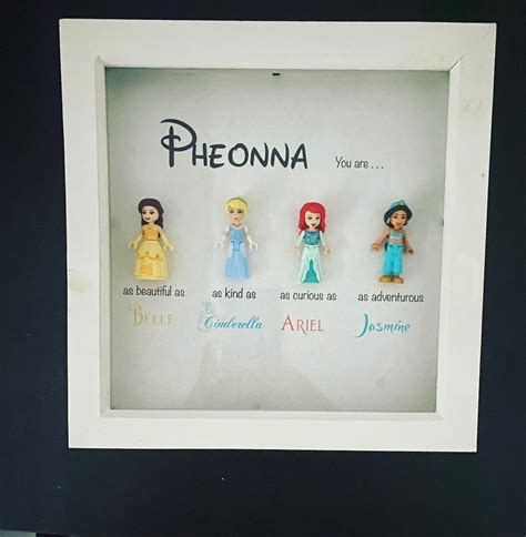 Personalised Disney princess frame | Etsy