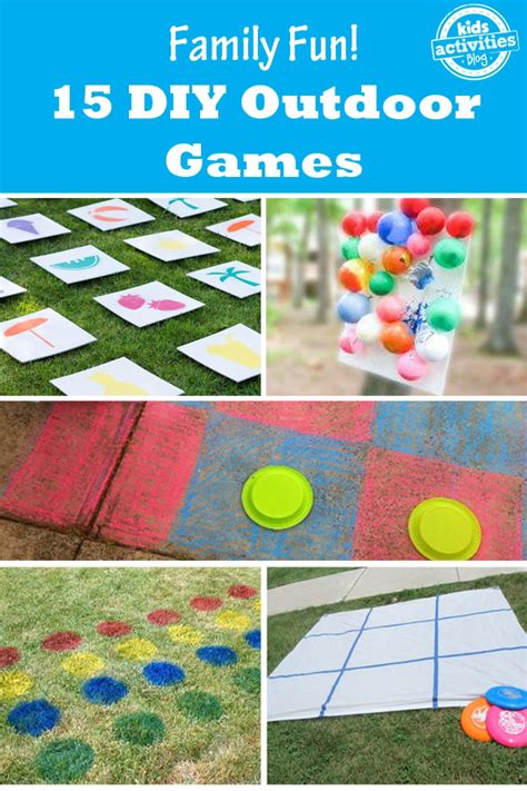 15 Outdoor Games that are Fun for the Whole Family!