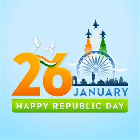 Premium Vector | Indian flag concept republic day 26 january in 2024 ...