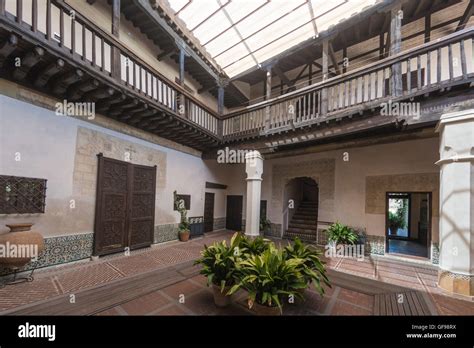 Courtyard of the El Greco Museum in Toledo, Spain Stock Photo - Alamy