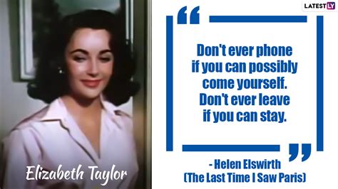 Elizabeth Taylor's 10 Best Movie Quotes - Articles