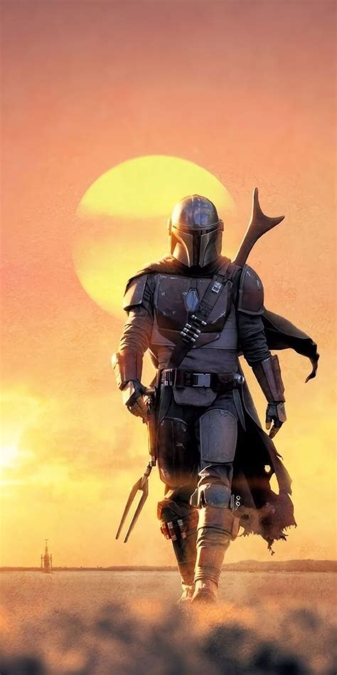 mandalorian fan art wallpaper - Adella Swan