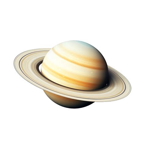 Realistic saturn planet ai generative 30951528 PNG