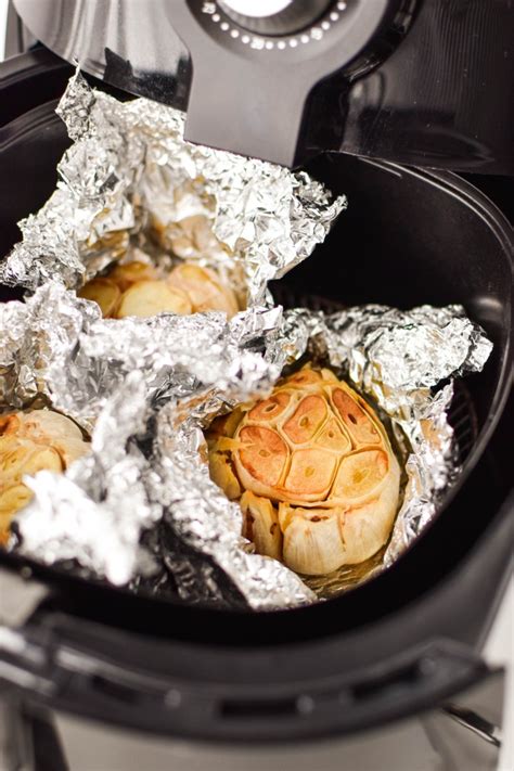 How to Roast Garlic in an Air Fryer - Project Meal Plan