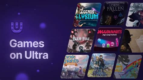 Ultra Games Reveals Stellar Web3 Gaming Launch Lineup | GAM3S.GG