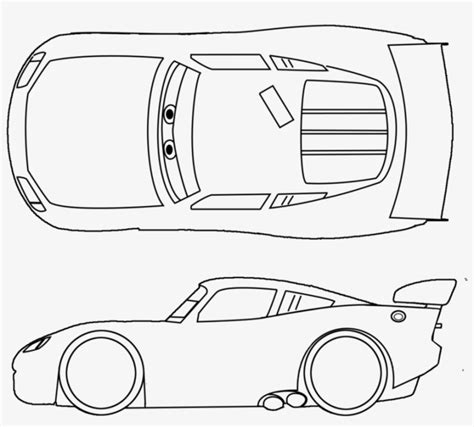 Lightning Mcqueen - Drawing Transparent PNG - 993x805 - Free Download ...