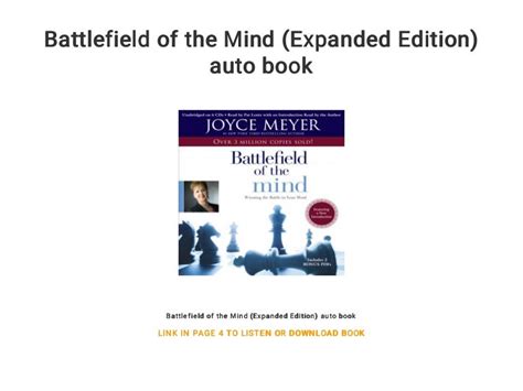 Battlefield of the Mind (Expanded Edition) auto book