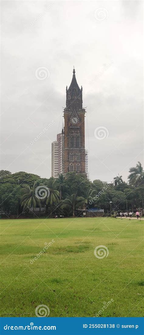 Churchgate Mumbai Maharashtra Area Stock Photo - Image of landmark ...