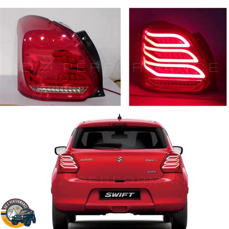 Rear Lamps Tail Lights Back Lights LED Suzuki Swift 2022 - Ad'Z Performance