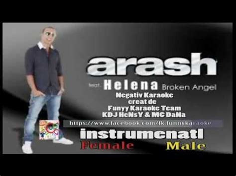 Broken Angel Karaoke by Sufiyan - YouTube