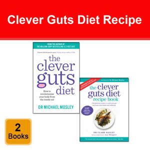 Clever Guts Diet Recipe 2 books collection set by Michael Mosley, Clare ...