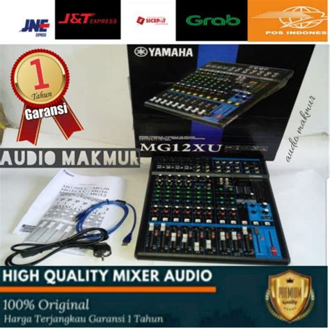 Jual Mixer Audio Yamaha MG12XU 12 Channel grade A | Shopee Indonesia