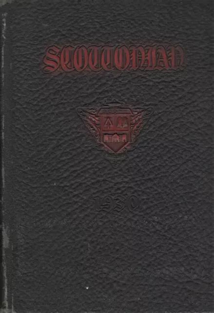 1930 &SCOTTTTONIAN& - Jesup W. Scott High School Yearbook - Toledo ...