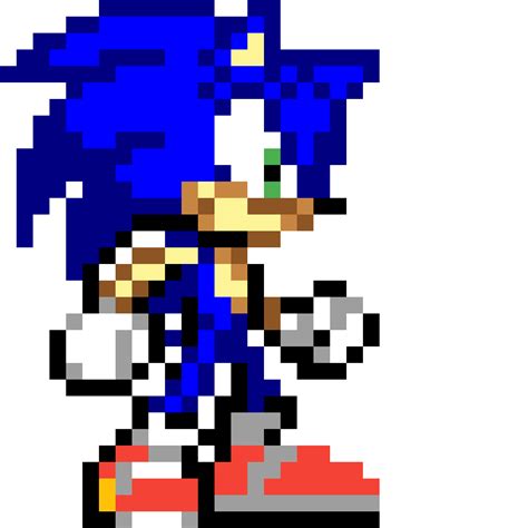 Editing Sonic Advance 2 - Free online pixel art drawing tool - Pixilart