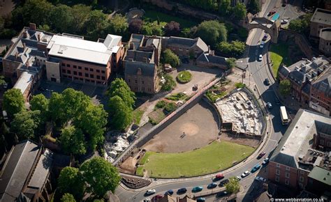 Chester Roman Amphitheatre from the air | aerial photographs of Great ...