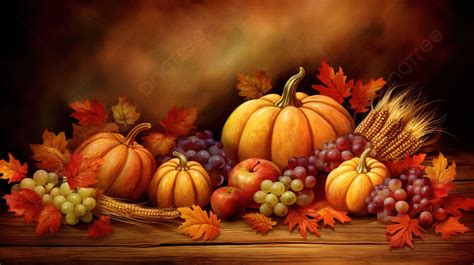 Thanksgiving Season Hd Wallpapers Background, Pumpkins And Grapes ...