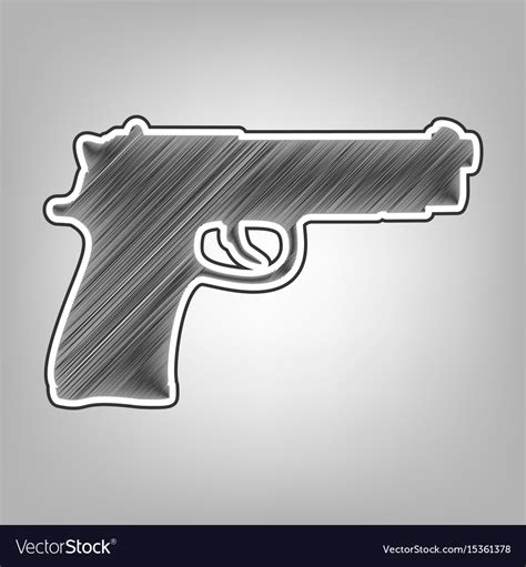 How To Draw A Gun With Pencil - Sonmixture11