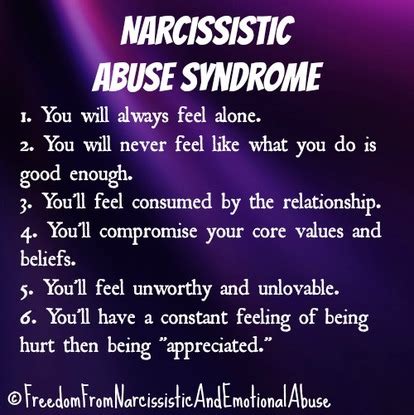 6 Signs That You May Have Narcissistic Abuse Syndrome