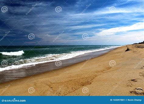 Kitty hawk beach stock image. Image of banks, beach - 165097881