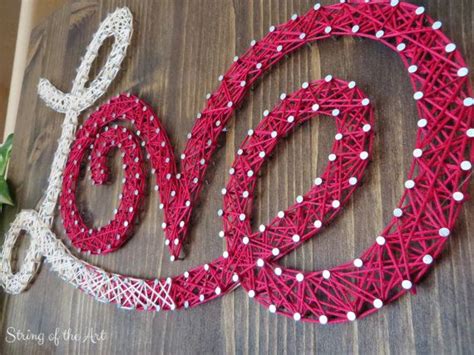 DIY String Art Kit Love Sign. This Kit comes with high quality ...