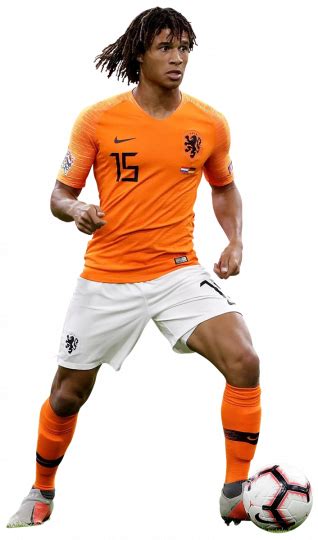 Nathan Aké Holland football render - FootyRenders