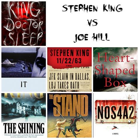 Book Bloggers International: Jenn: Stephen King vs Joe Hill