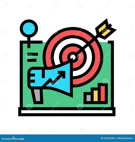 School Discipline Marketing Color Icon Vector Illustration Stock Vector ...