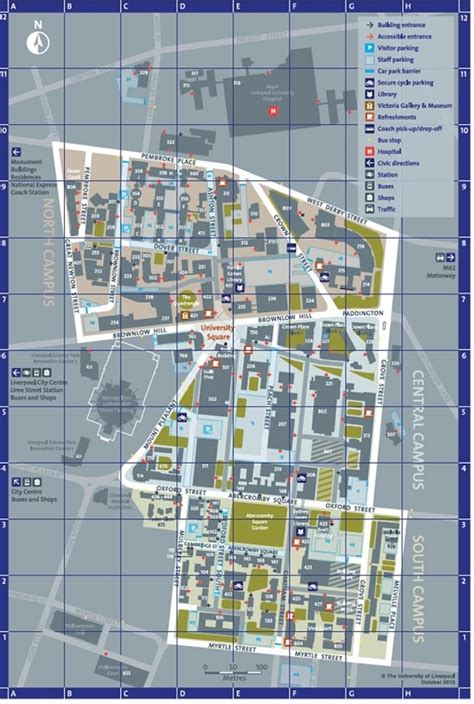 Exploring The University Of Liverpool Campus Map In 2023 - Map Of The Usa