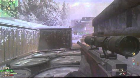 Mw3 sniper - YouTube