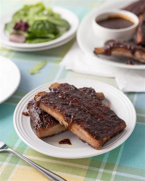 Sweet and Spicy BBQ Ribs - Mirage Margarine