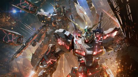 Image result for gundam unicorn wallpaper 4k | Gundam, Robot de combate ...